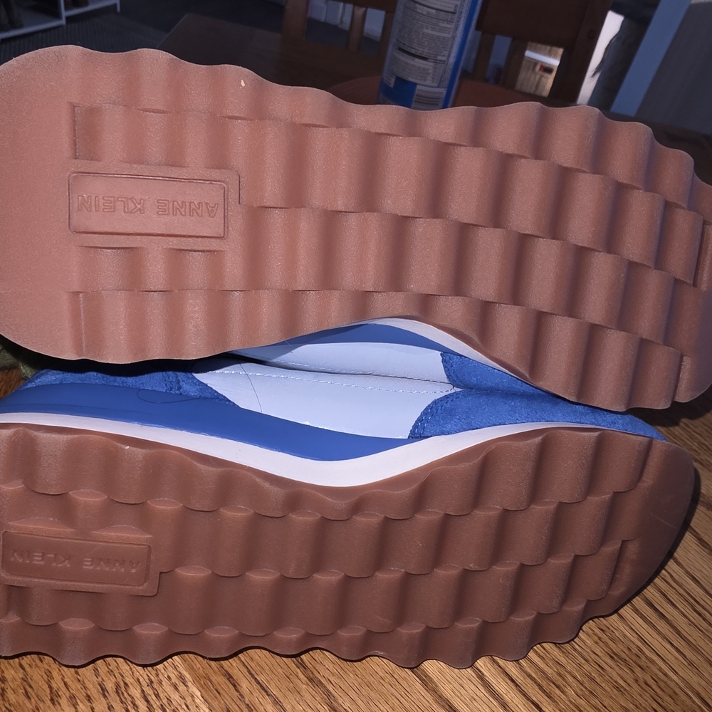 Anne Klein Blue Sports Sneakers NEW - Picture 4 of 5